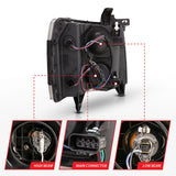 AnzoUSA Headlight Assembly (MPN: 111480)