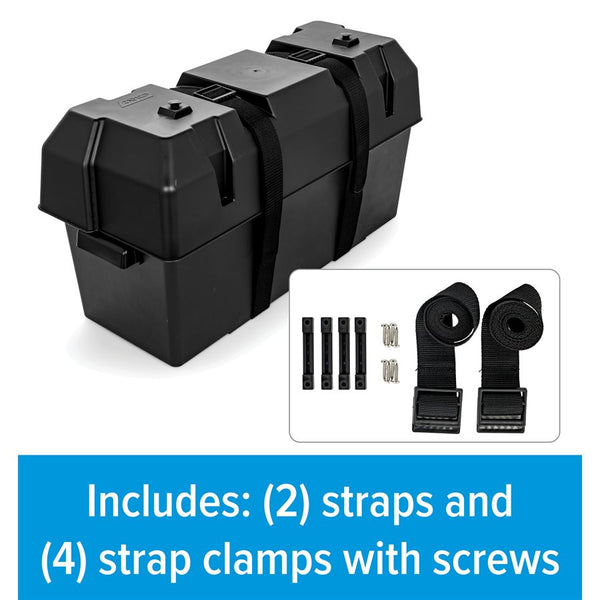 Camco Double Battery Box (MPN: 55374)