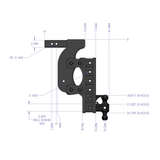 Gen-Y Hitch Torsion-Flex Trailer Hitch Ball Mount (MPN: GH-1316)