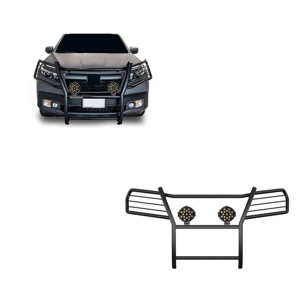 Black Horse Grille Guard Kit (MPN: 17H01MA-PLB)