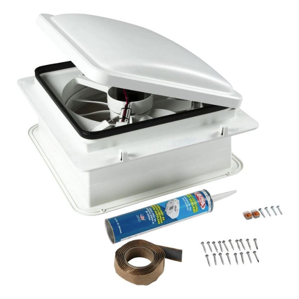Furrion RV Roof Vent Fan (MPN: FVF14D90R6A-PW-AM)