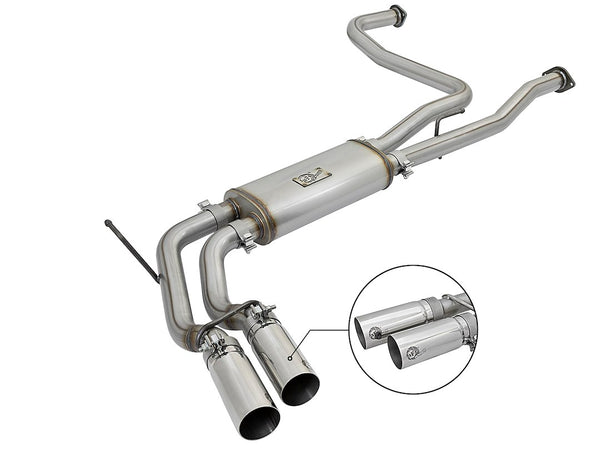 Advanced FLOW Engineering Rebel Cat-Back Exhaust System (MPN: 49-46124-P)