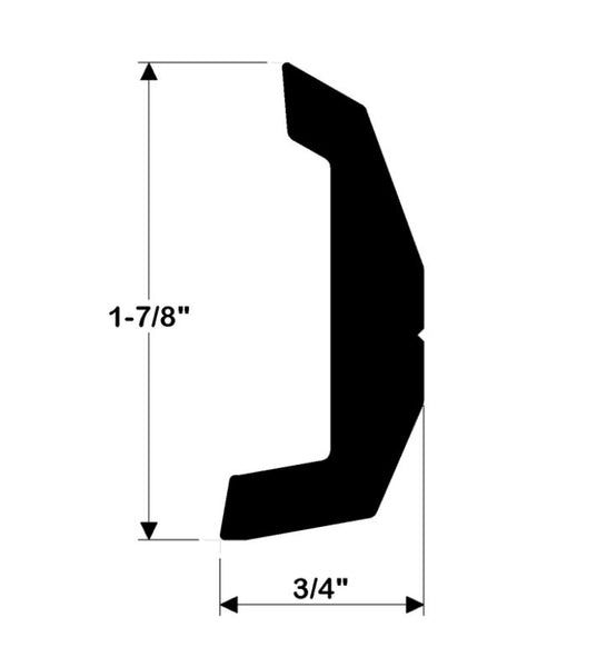 Taco Boat Rub Rail (MPN: V21-3670BKA20D-1)