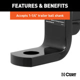 Curt Trailer Hitch Ball Mount Class IV (MPN: 45310)
