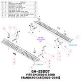 Gen-Y Hitch Heavy-Duty Running Boards (MPN: GH-25007)