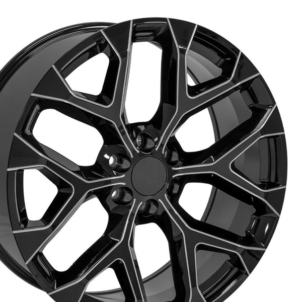 OE Wheels CV98B 24 Inch Wheel (MPN: CV98B-24100-6550-24BM)