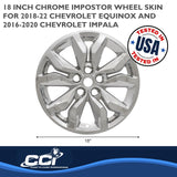Coast To Coast Impostor Wheel Skin 18 Inch (MPN: IWCIMP407X)
