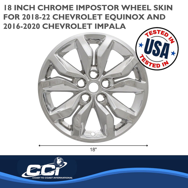 Coast To Coast Impostor Wheel Skin 18 Inch (MPN: IWCIMP407X)