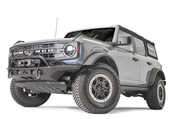 Fab Fours Stubby Front Winch Bumper (MPN: FB21-B5252-B)