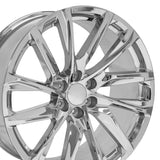 OE Wheels CA90 24 Inch Aluminum Wheel (MPN: CA90-24100-6550-28C)