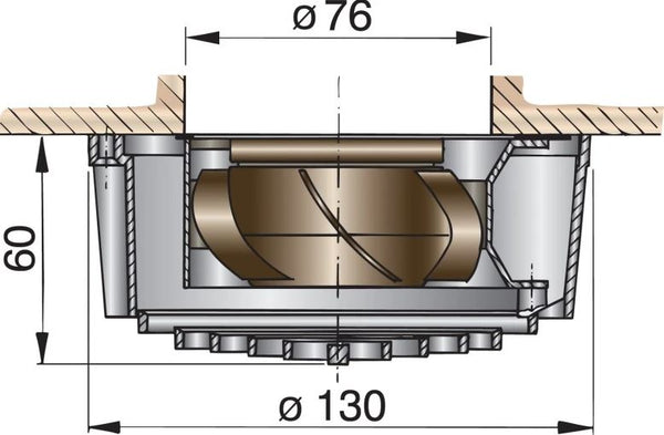 Vetus Exhaust Fan for Boats (MPN: FAN12)