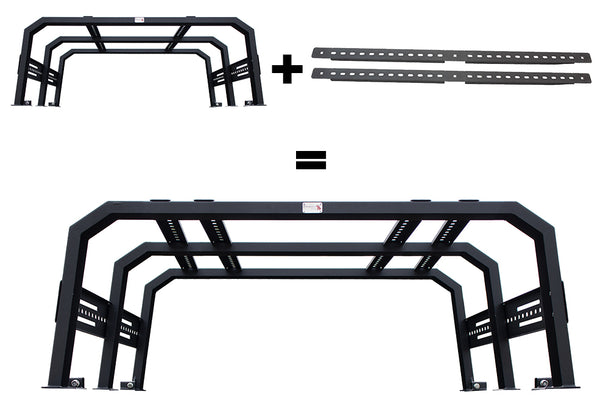 Fishbone Offroad Bed Cargo Rack Top Rail (MPN: FB21269)