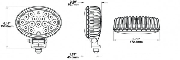 J.W. Speaker Work Light Model 7150 (MPN: 1801961)