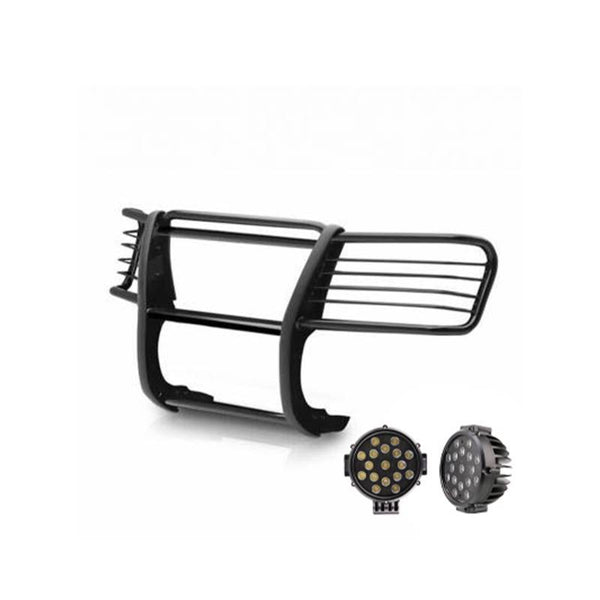 Black Horse Grille Guard Kit (MPN: 17GT23MA-PLB)