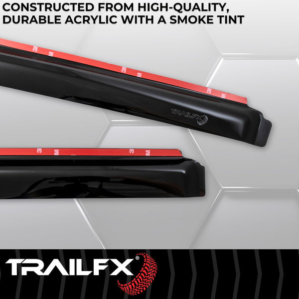 TrailFX TFX 4-PC Window Vents (MPN: 4975IC)