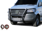 Black Horse Grille Guard Kit (MPN: 17D503MA-PLFR)