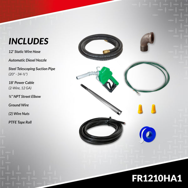 Fill-Rite H Series Fuel Transfer Pump (MPN: FR1210HA1)