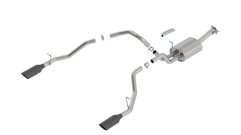 Borla S-Type Cat Back Exhaust System Kit (MPN: 140752BC)