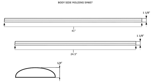 Coast To Coast Side Molding (MPN: CCISM607)
