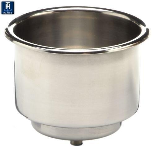 T-H Marine Stainless Steel Cup Holder (MPN: LCH-1SS-DP)