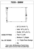 CSF High Performance Aluminum Radiator (MPN: 7059)