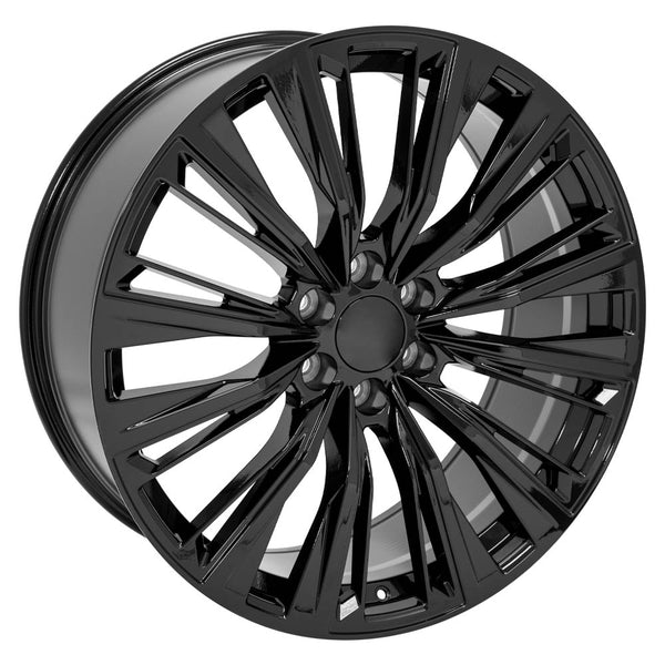 OE Wheels CA93 Gloss Black Wheel (MPN: CA93-24100-6550-28B)
