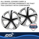 Coast To Coast 16 Inch Wheel Cover Set (MPN: IWC52016SB)