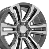 OE Wheels CV44 Aluminum Wheel (MPN: CV44-22090-6550-24MG)