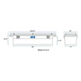 UWS Crossover Low Profile Tool Box (MPN: TBS-69-LP-R)
