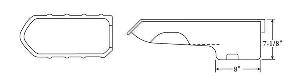 Moroso Performance Oil Pan for Pontiac Engines (MPN: 20492)