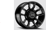 Torque Wheels 22 Inch Satin Black Impact Wheel (MPN: TW403C-22118704-25)
