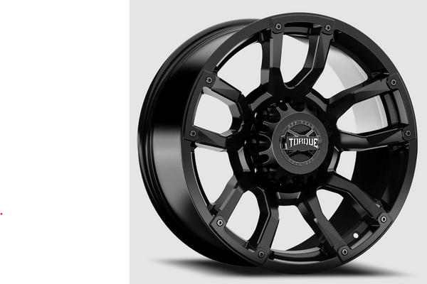 Torque Wheels 22 Inch Satin Black Impact Wheel (MPN: TW403C-22118704-25)