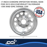 Coast To Coast Impostor Wheel Skin 17 Inch (MPN: IWCIMP100X)