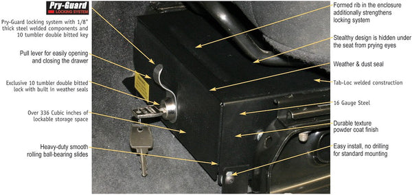 Tuffy Security Under Seat Storage Unit (MPN: 248-01)