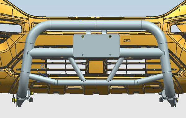 Black Horse Off Road Bull Bar (MPN: MBT-MR1312)