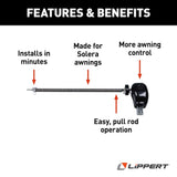 Lippert Components Awning Drive Head (MPN: 272067)