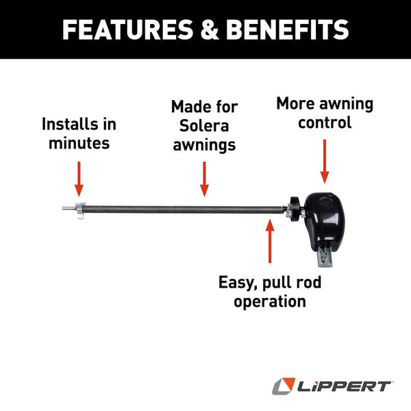 Lippert Components Awning Drive Head (MPN: 272067)