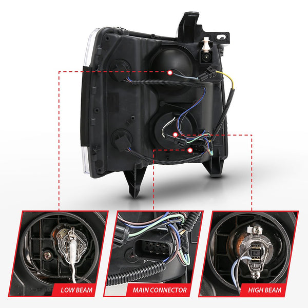 AnzoUSA Headlight Assembly (MPN: 111481)