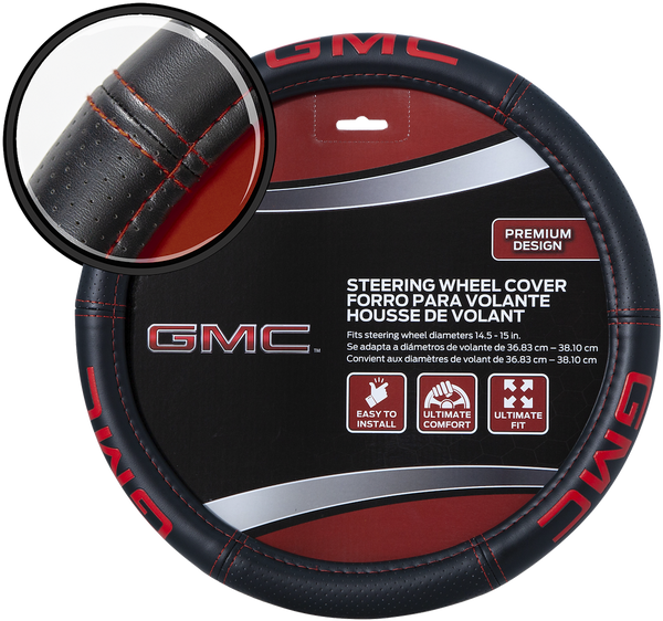 Plasticolor GMC Deluxe Steering Wheel Cover (MPN: 006708R01)
