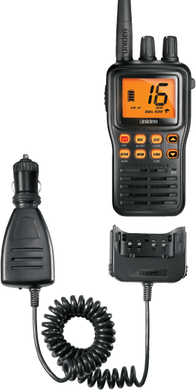 Uniden Handheld VHF Marine Radio (MPN: MHS75)