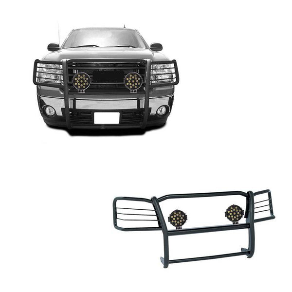 Black Horse Grille Guard Kit (MPN: 17GS10MA-PLB)