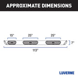 Luverne Regal 7 Wheel-To-Wheel Running Board (MPN: 477114-401449)
