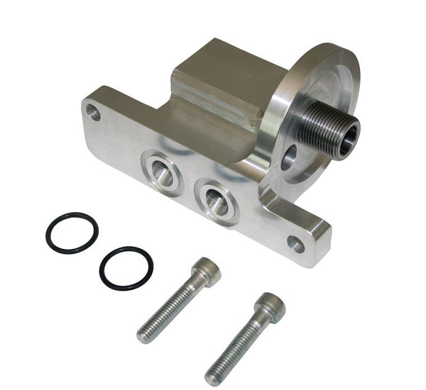Moroso Oil Filter Relocation Bracket (MPN: 23711)