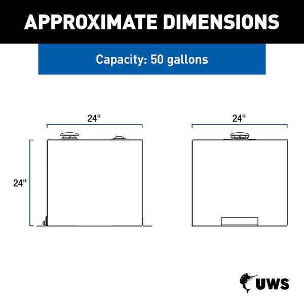 UWS Liquid Transfer Tank (MPN: ST-53-R-W)