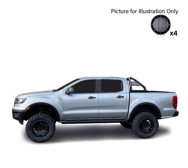 Black Horse Off Road Truck Bed Bar (MPN: RB08BK-PLFB)