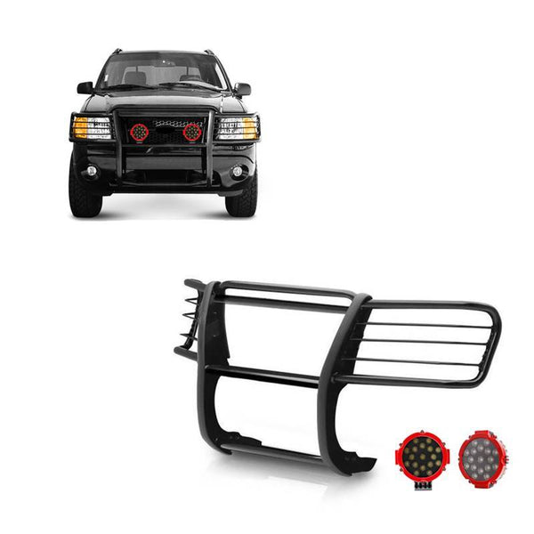 Black Horse Grille Guard Kit (MPN: 17FJ26MA-PLR)