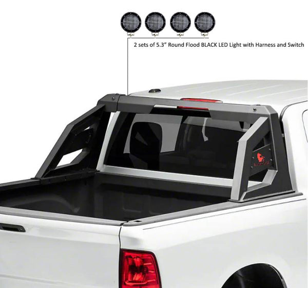 Black Horse Offroad Truck Bed Bar (MPN: RB-AR1B-PLFB)