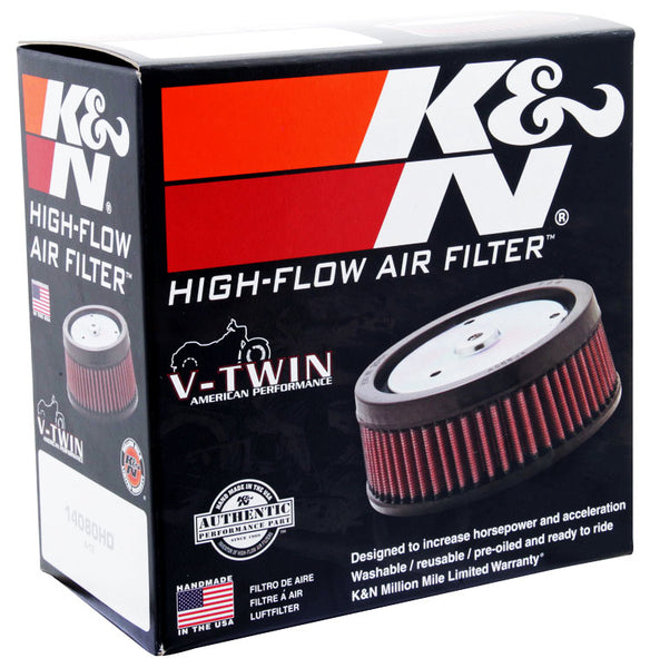 K&N Air Cleaner Assembly For Harley-Davidson (MPN: RK-3201)