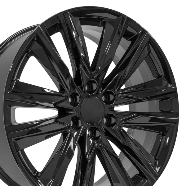 OE Wheels CA91 Gloss Black Wheel (MPN: CA91-22090-6550-28B)