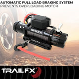 TrailFX XV95 Series Vehicle Recovery Winch (MPN: WXVS95B)